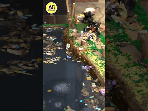 Water pollution model for school project