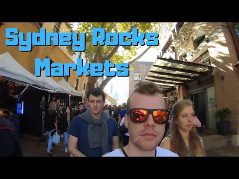 Exploring Sydney's Rocks Markets