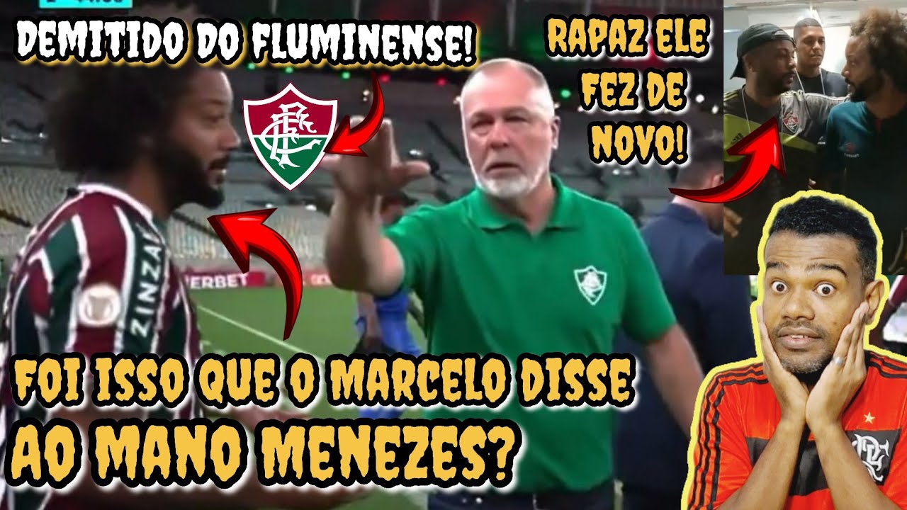 🔥 FOI ISSO QUE MARCELO DISSE PRO MANO MENEZES!
