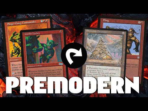FINAL DEL TORNEO BERGANIEGO | Devourer combo VS Goblins | Fulltapped | Premodern