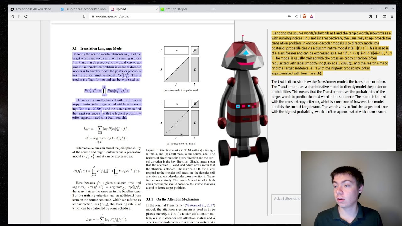 ExplainPaper   Explaining papers with NLP