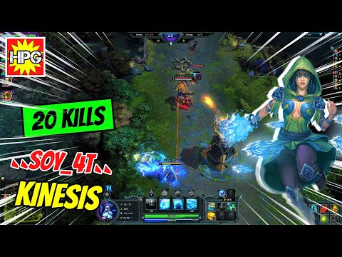 HON KINESIS GAMEPLAY | ``Soy_4T`` | Diamond - CM