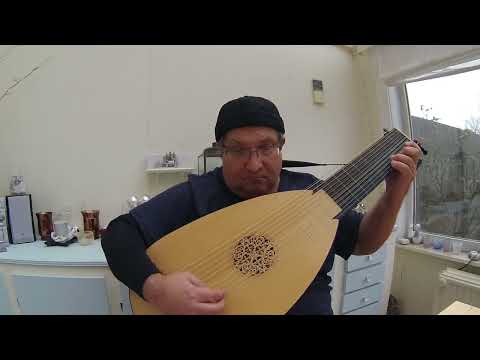 Baroque Lute - Prelude in Dm by Ennemond Gaultier