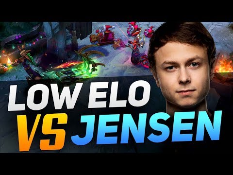 Jensen Abuses the Mistakes of Low Elo Players - LoL Guides