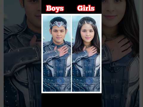 Baalveer Returns actors boys look vs girls look #baalveer #baalveerreturns #devjoshi #vivan #actors