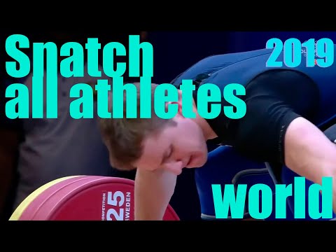 SNATCH – ALL ATHLETES 73kg -A– 2019 Weightlifting World Championships Men's