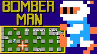 Bomber Man (Famicom, 1985) – Full 1-Loop Session 💣💥🧱 – Old video