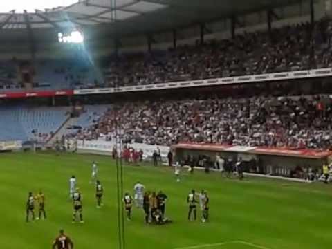 5/8 2012 Malmö FF - BK Häcken, Halsti får rött