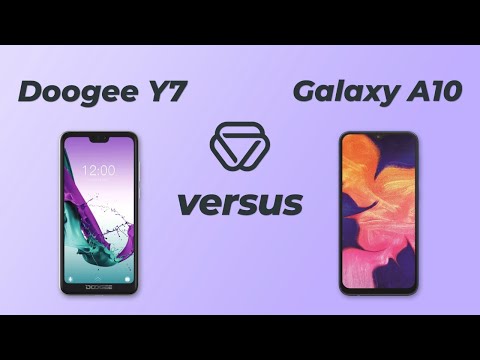 Doogee Y7 vs Samsung Galaxy A10 - Vergleich der wichtigsten Unterschiede auf deutsch