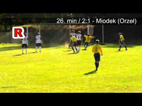 Orzeł Dąbie : Pionier Ujejsce 3:3 (2:2) - bramki ( ODTV )