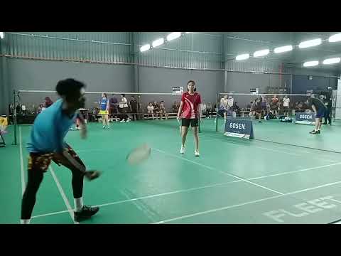 Badminton SF LSJ 3 Mixed Double SemiPro Tour - Lee Yi Bo / Tan Cheryl Vs Firdaus Azman / Ng Wen Xi
