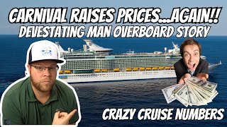 Carnival Raising Prices On Popular Onboard Item...AGAIN | Man Overboard | Cruise News & More