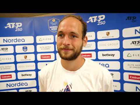 Intervju: Dragos Madaras efter debuten i Båstad - Nordea Open ATP 2023