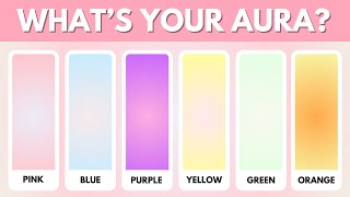 What's Your AURA COLOR | Aesthetic Personality Quiz