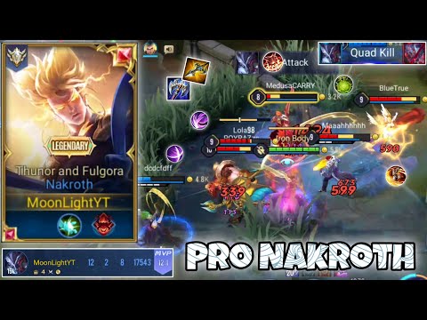 Nakroth Jungle Pro Gameplay | Carry Team And Take Blame smh🤦 Arena of Valor | Liên Quân mobile
