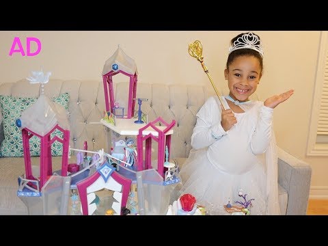 Cali Turns Into A Winter Princess | Cali's Playhouse