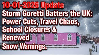 Storm Goretti Batters the UK: Power Cuts, Travel Chaos, School Closures & Renewed Snow Warnings