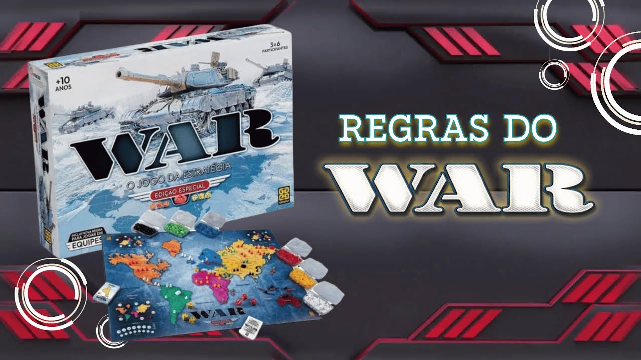 COMO JOGAR WAR DA GROW? #war #regras