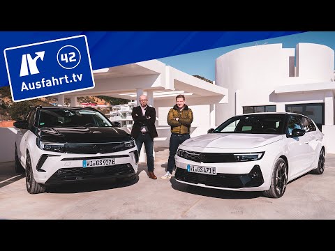 2023 Opel Astra GSe vs Grandland GSe | NEUE Flaggschiffe bei Opel | REVIEW