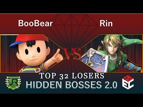 Hidden Bosses 2.0  TOP 32 LOSERS - BooBear (Ness) vs Rin (Link)