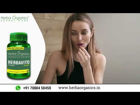 Ayurvedic herbavito multivitamin capsules, 60 capsule