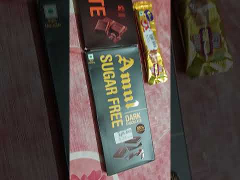 Who doesn't like Chocolate| Amul Dark Chocolate| Amul Sugar Free Chocolate| Cadbury Five Star #amul