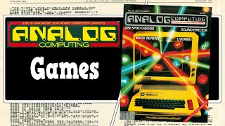 ANALOG Computing Games on your Atari 8bit Part 3