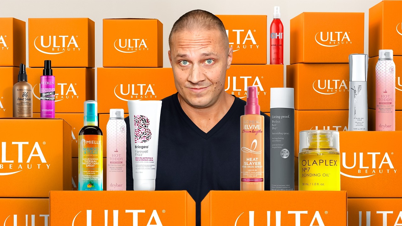 I Bought Every Ulta Heat Protectant & TESTED Them Back to Back