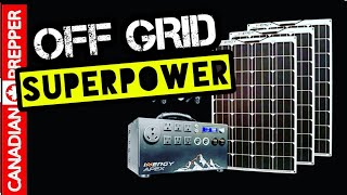 Portable SUPERPOWER Inergy Apex Solar Kits LAST CHANCE to Save big!