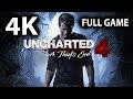 Uncharted 4 Remastered Full Game Walkthrough - No Commentary (PS4 PRO 4K 60FPS)