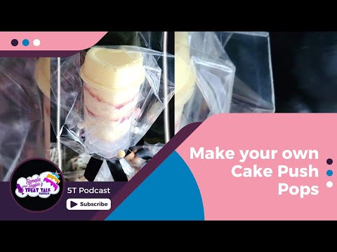 Cake Pop Push Pops and Farmers Markets #pushpop #demo #cake