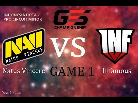 NaVi vs Infamous #1 bo1 GESC Indonesia, 16.03.2018