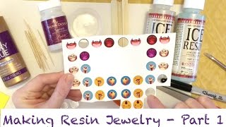 How to Make Resin Jewelry Using Artwork Part 1 - Image Prep