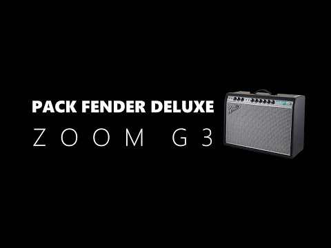 Pack Worship - FENDER DELUXE - ZOOM G3 | G3X