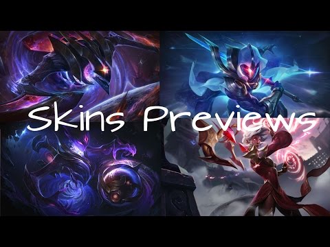 Skins Preview (Cosmic Blade Yi, Conqueror Karma, Darkstar Kha'zix, Darkstar Orianna)