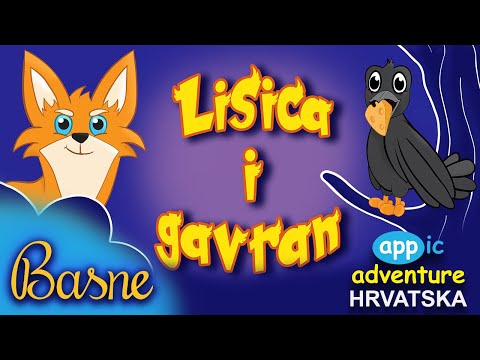 Basne - Lisica i Gavran