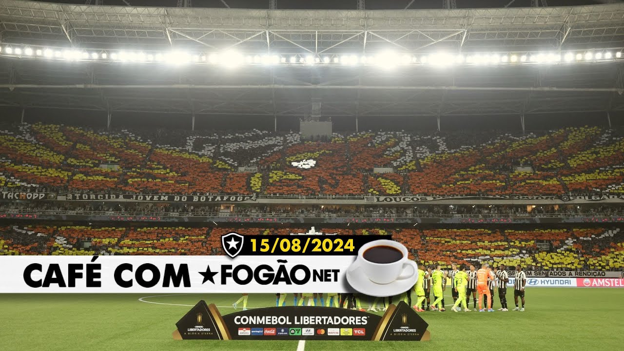 LIVE CAFÉ COM FOGÃONET | Botafogo joga bem, vence Palmeiras e leva vantagem para decidir fora de casa