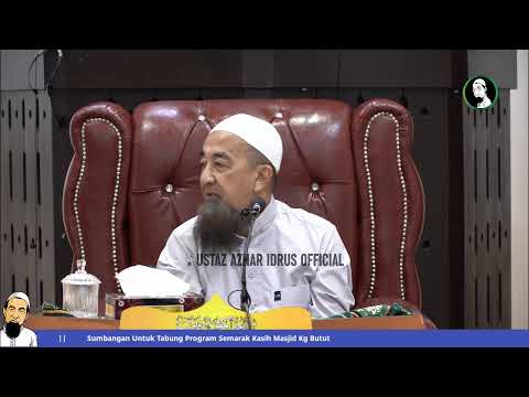 🔴LiveUAI 12/10/2026 Kuliah Maghrib Bulanan - Ustaz Azhar Idrus | Masjid Kampung Butut Kuala Berang