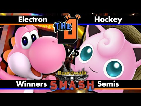 Electron (Yoshi) vs. Hockey (Jigglypuff) - WSF | Boardwalk Smash 12 SSBU (7/14/2022)