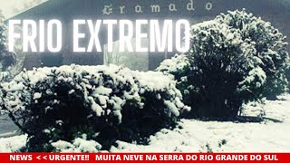 Neve Em Gramado Rio Grande Do Sul A NEVE COBRIU A Cidades Da Serra