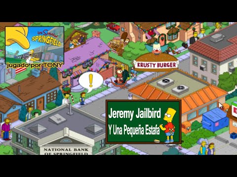 Los Simpson Springfield "Black Friday 2018: Cap. 19 - Jeremy Jailbird y una pequeña estafa" Tony