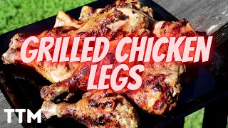 How to Grill Marinated Chicken Legs ~ Easy Marinade Recipe