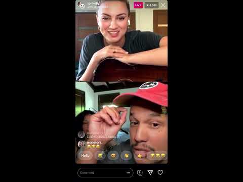 Tori Kelly’s Instagram Live from 4/27/2020 (with special guest @johnnyswim) PART TWO