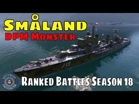 Pan EU Småland Ranked Battles Season 18 World of Warships Wows Guide