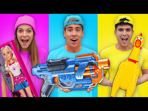 24 HOURS BUYING EVERYTHING IN A SINGLE COLOR !!