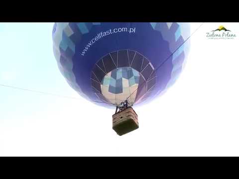 Lot Balonem - Bieszczady. Ośrodek Zielona Polana