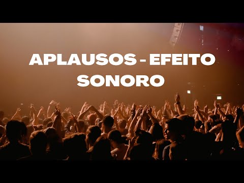 [APLAUSOS] EFEITO SONORO PARA EDIÇÃO #aplauso #palmas