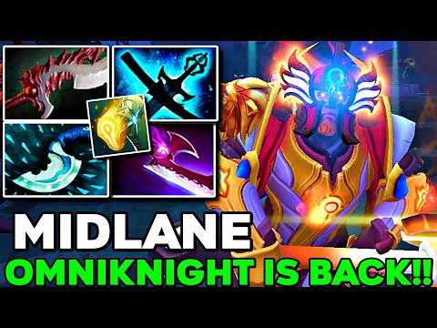 Omniknight is Back On Mid Immortal Ranked Solo Crazy Plays Pub Game - Dota 2