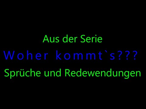 Woher kommt`s??? - Auf grossem Fuss leben