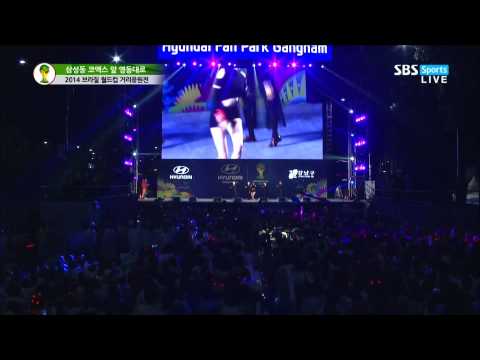 [HD] 140623 Sunmi - 24 Hours & Full Moon @ World Cup